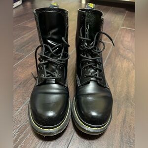 Dr. Martens 1460 Smooth Leather Lace-Up Boots Size 10